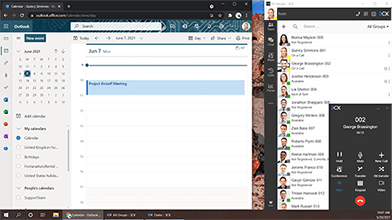 Microsoft Outlook integrated to Windows Desktop App