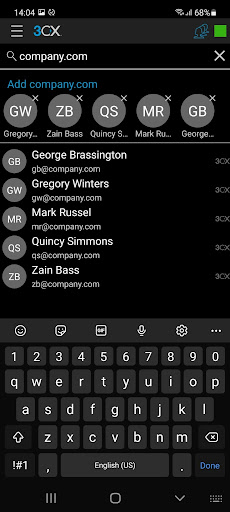 Android App - Searching
