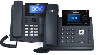 Connect your hardphone to an IP-Network and start calling Hardphones