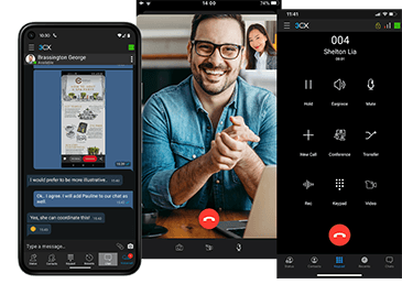 Webmeeting and Apps screenshots