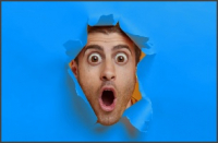 Free upgrade - Shocked Man