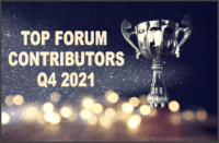 Top Forum Contributors - Q4 2021