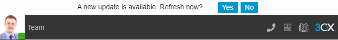 New update available