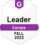 G2 - 3CX is Europe's Leader Fall 2022 G2 - Europe Leader Fall 2022