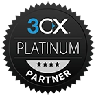 Platinum Partner Badge 3CX Partner Badge - Platinum