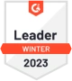 G2 Winter 2023 - Leader Badge G2 Winter 2023 - Leader Award