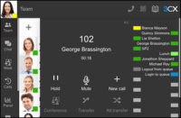 BLF View Added in the Dialer of the Web Client & PWA