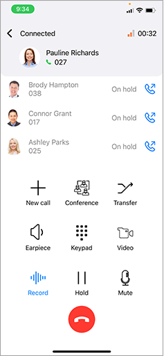iOS Call Management
