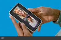 Live video conference on 3CX mobile app