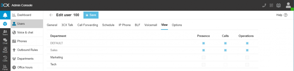 3CX Admin Console 3CX Admin Console