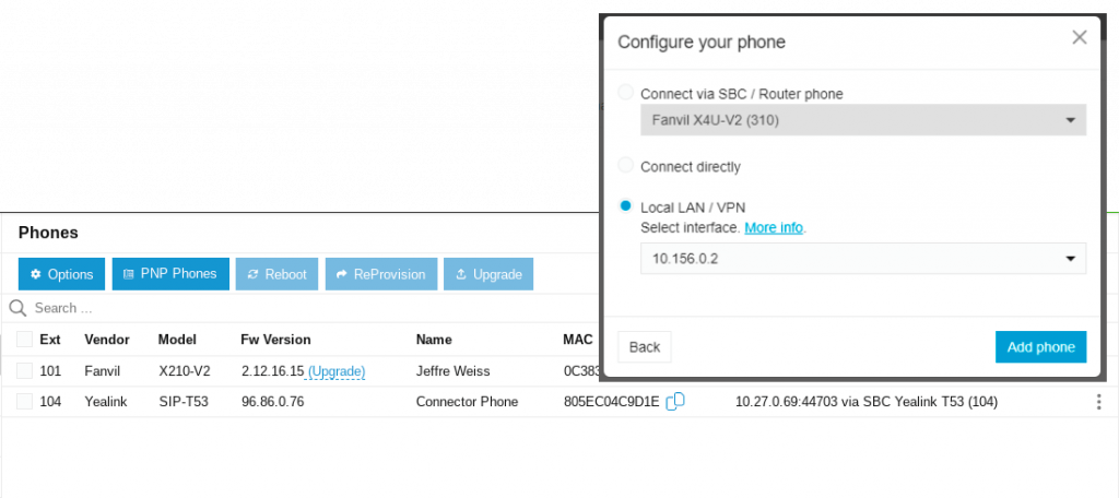 Phone Provisioning