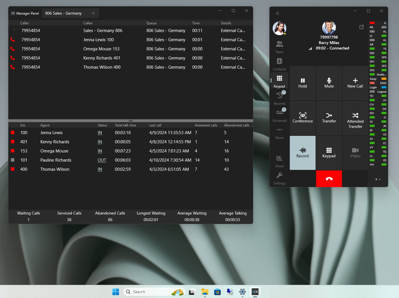 Specific Queue View Specific Queue View