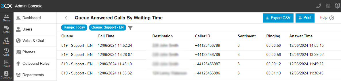 New AI 3CX Reports