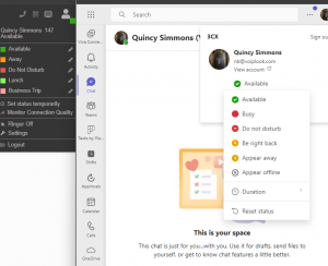 3CX V20 Update 2 BETA Microsoft Teams presence syncing