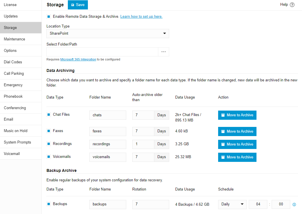 Easier Remote Storage & Archiving Easier Remote Storage & Archiving