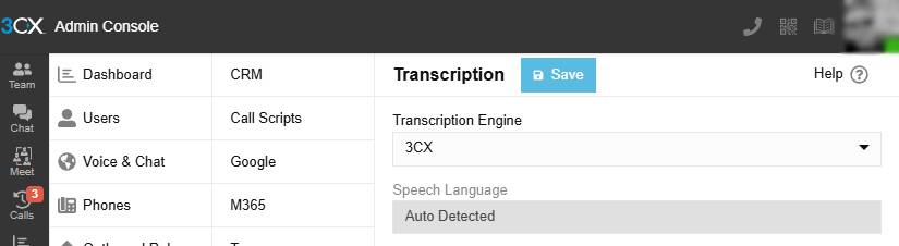 Setting Up Your 3CX AI Transcription