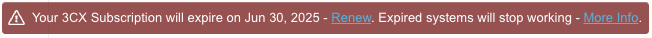 License Expiry Reminders