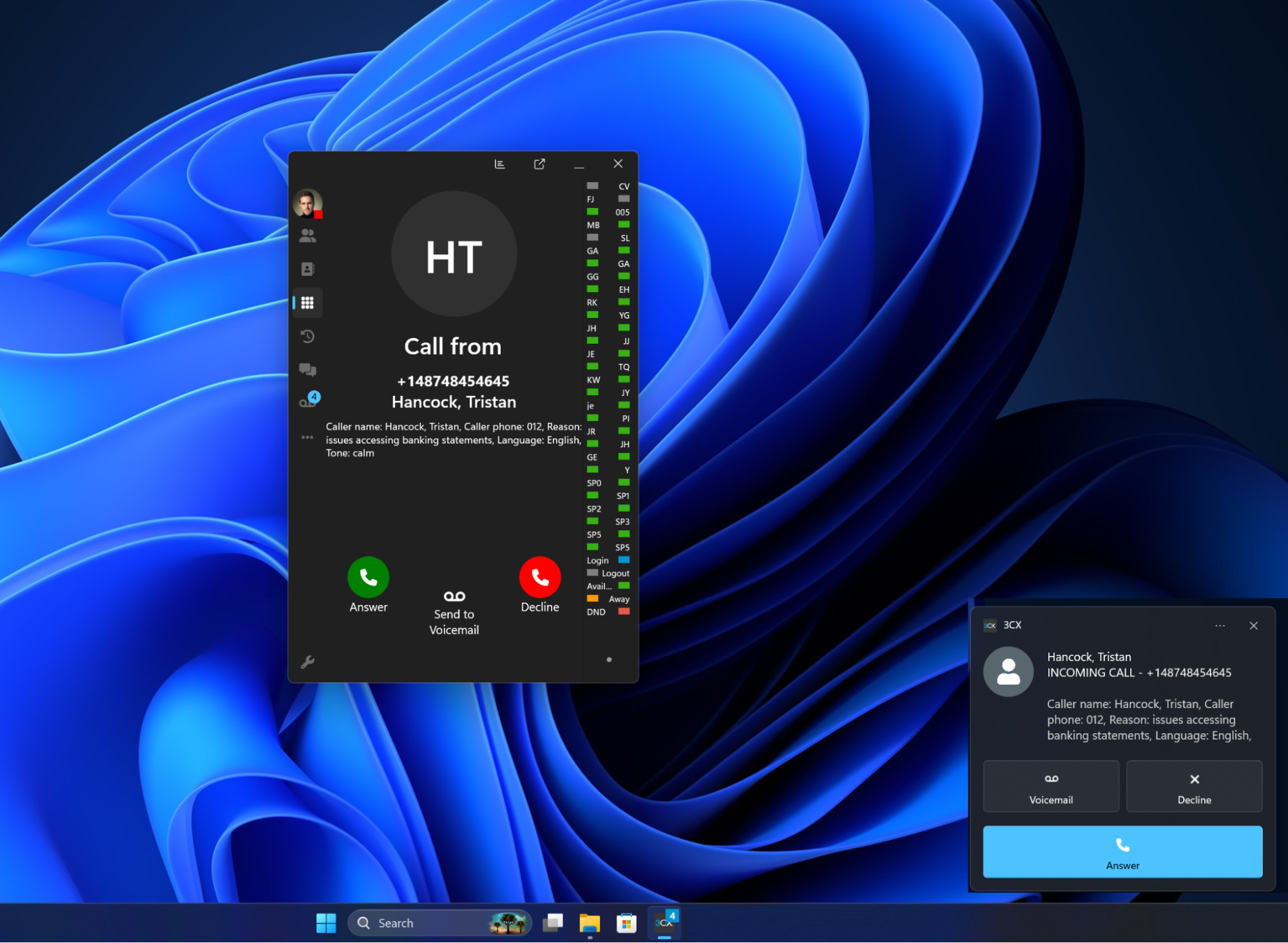 Windows AI Call Screening Windows AI Call Screening