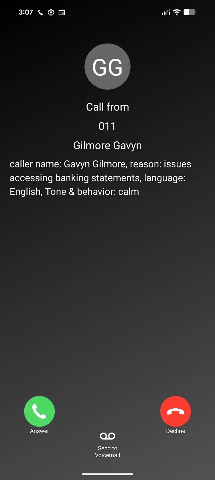 Android AI Call Screening Android AI Call Screening