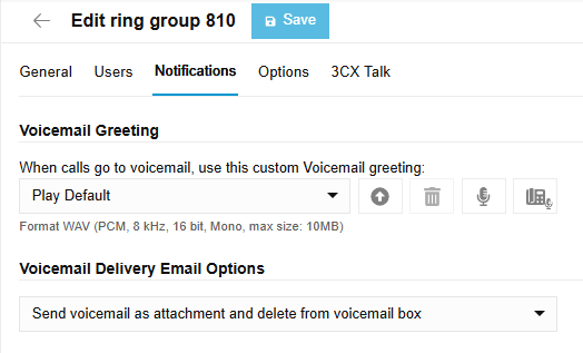 Queue Voice Mail Improvements Queue Voice Mail Improvements