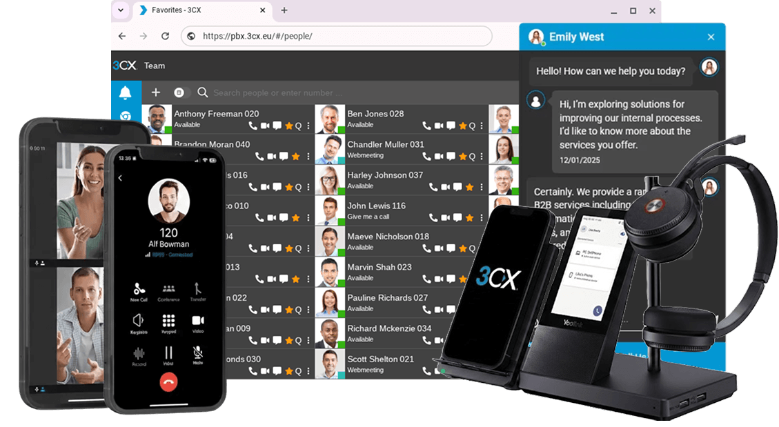 3CX Phone System | Main Features