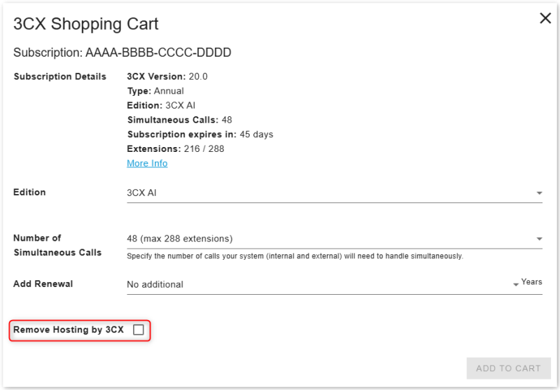 Removing & Deleting Hosting