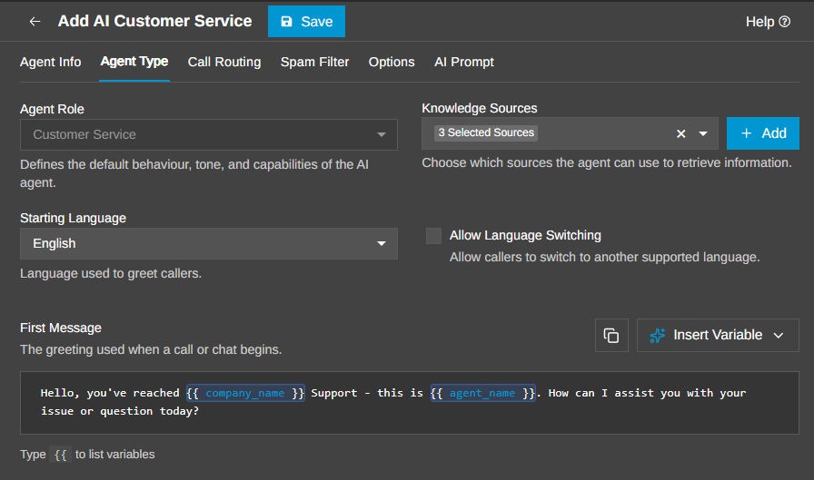 Plan the Customer Service AI Agent Around Your Call Flow Plan the Customer Service AI Agent Around Your Call Flow