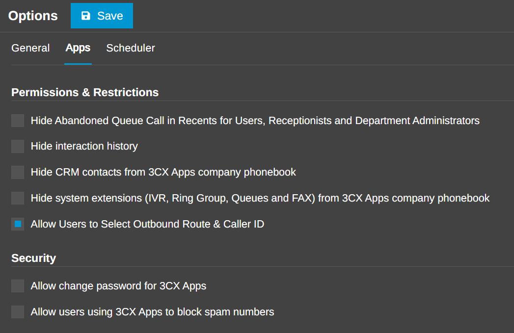 Enable Users to Select Outbound Caller ID Enable Users to Select Outbound Caller ID