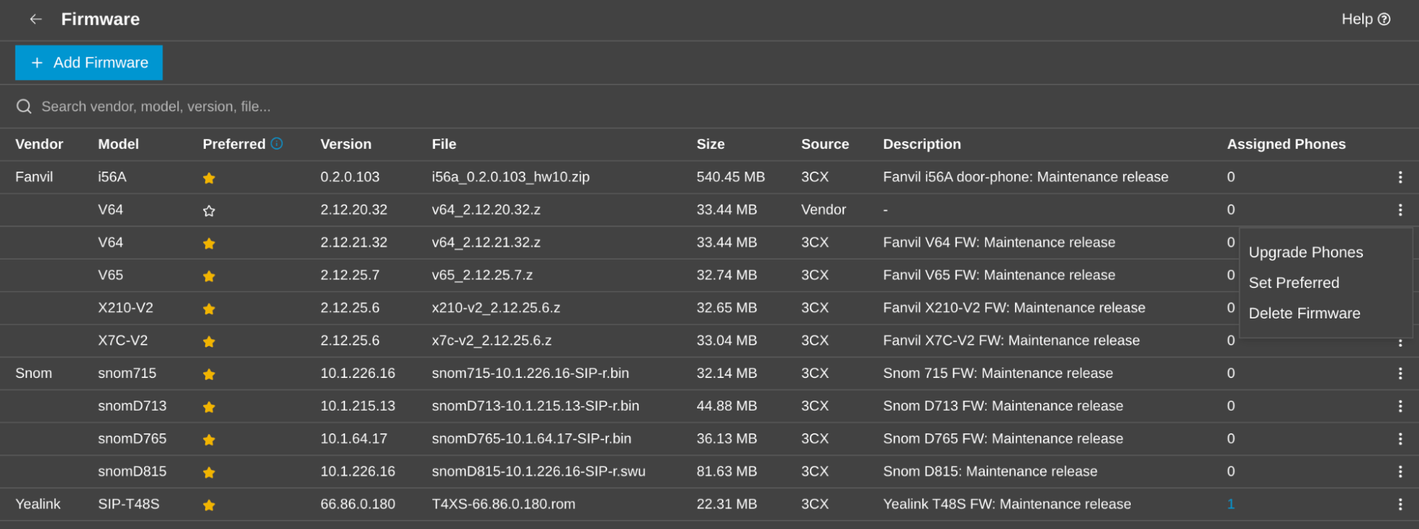 Choose the Firmware That Fits Choose the Firmware That Fits