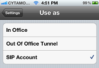 3CX Phone for iPhone - SIP Account 3CX Phone for iPhone - SIP Account