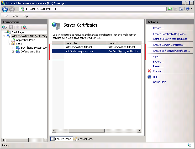 CertificateRequestCompleted CertificateRequestCompleted