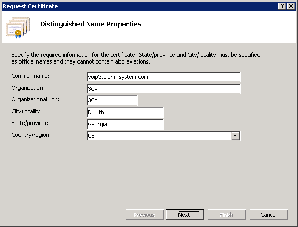 DistinguishedNameProperties Setting Distinguished Name Properties in IIS