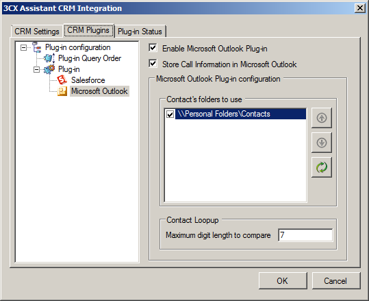 Outlook Integration Enable