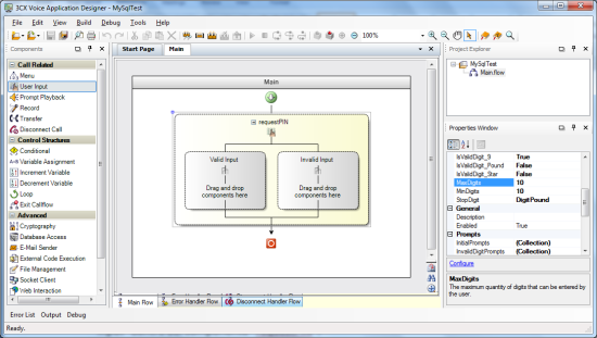 mysql2 Set the properties MaxDigits and MinDigits to the value of 10