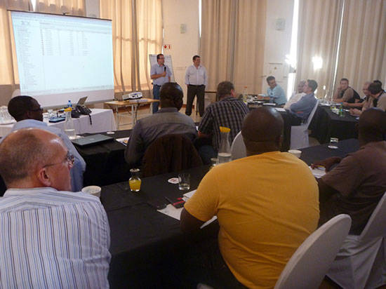 3CX Partner Training in South Africa Successful 3CX Partner Training Event, November 2012, South Africa